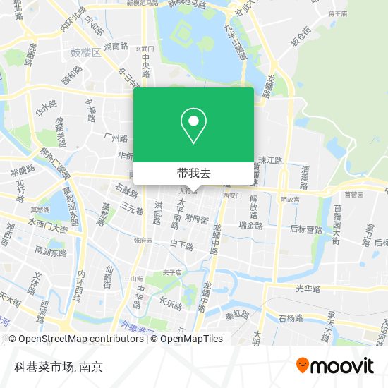 科巷菜市场地图