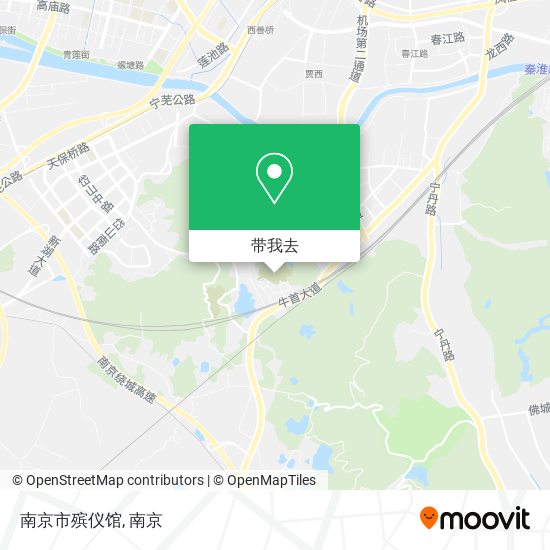 南京市殡仪馆地图