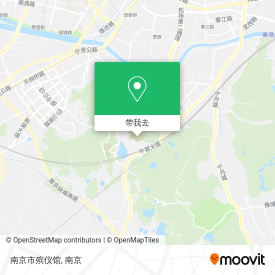 南京市殡仪馆地图