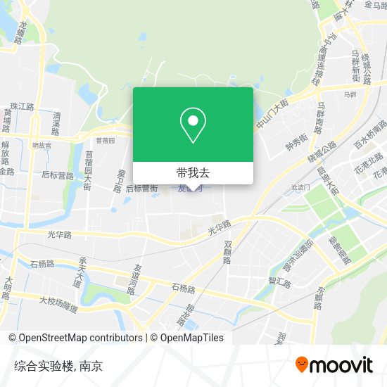 综合实验楼地图