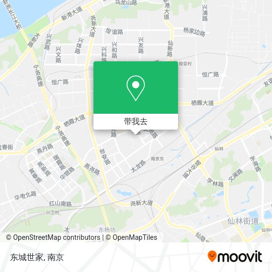 东城世家地图