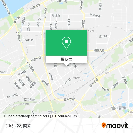 东城世家地图