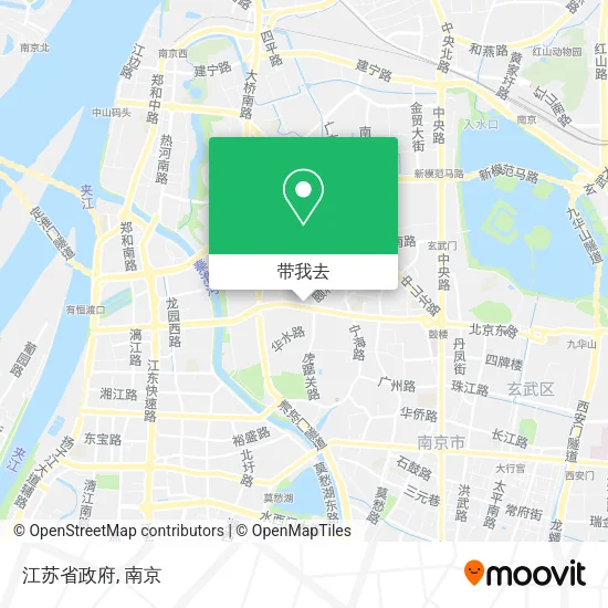江苏省政府地图