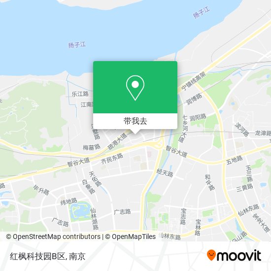 红枫科技园B区地图
