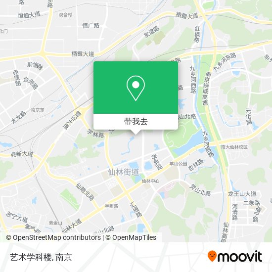 艺术学科楼地图