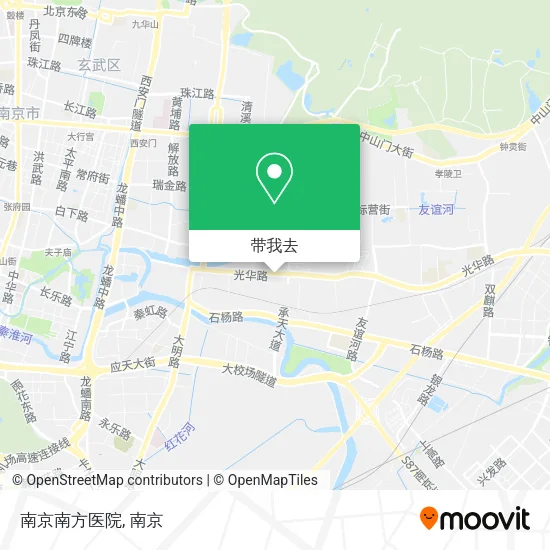 南京南方医院地图