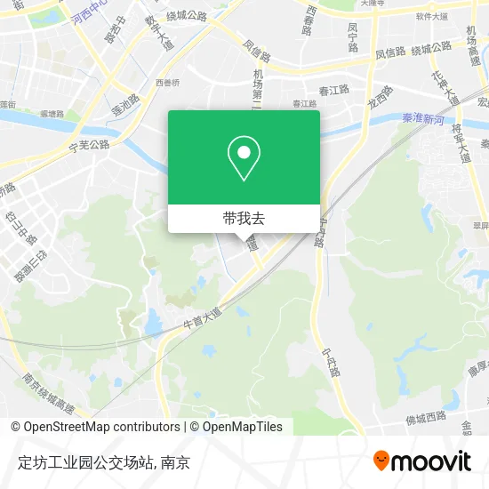 定坊工业园公交场站地图