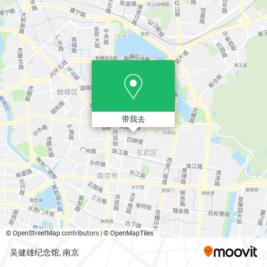 吴健雄纪念馆地图