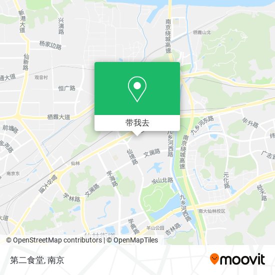第二食堂地图