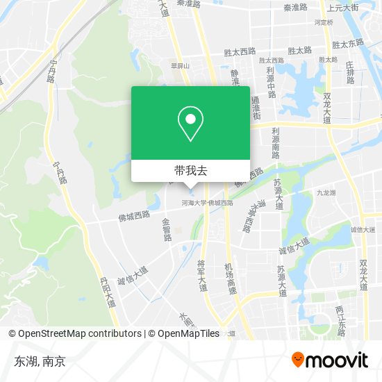 东湖地图