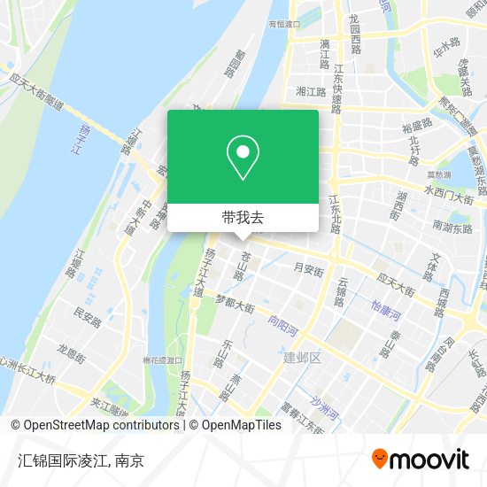 汇锦国际凌江地图