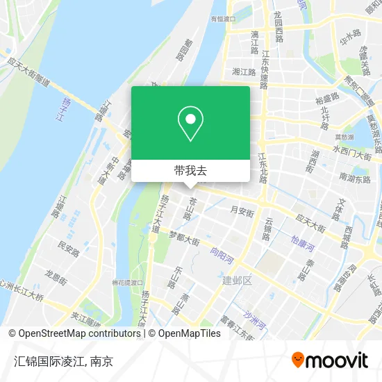 汇锦国际凌江地图