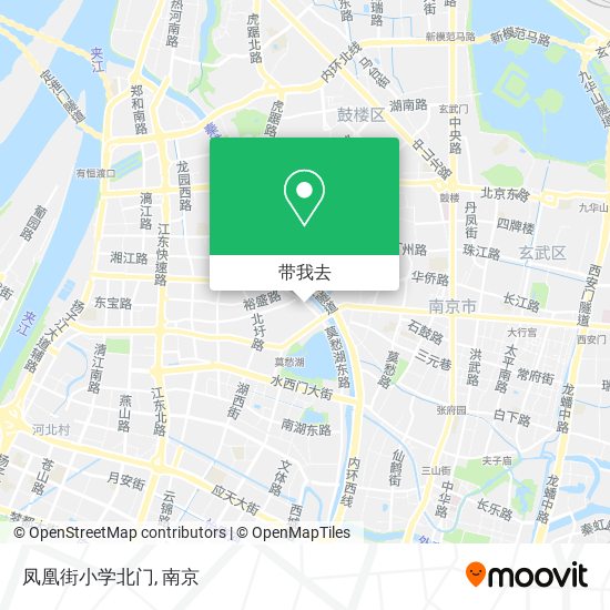 凤凰街小学北门地图