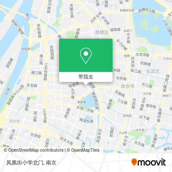 凤凰街小学北门地图