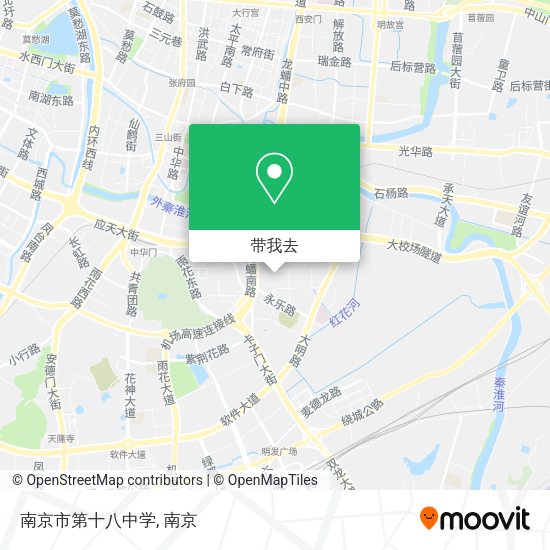 南京市第十八中学地图