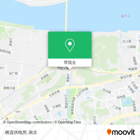 栖霞供电所地图