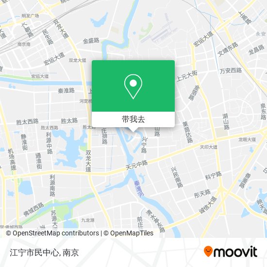江宁市民中心地图