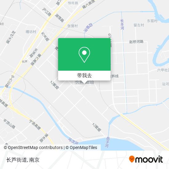长芦街道地图