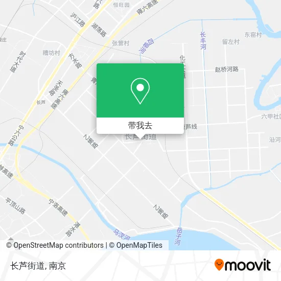 长芦街道地图