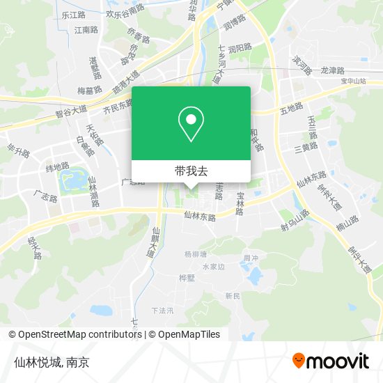 仙林悦城地图