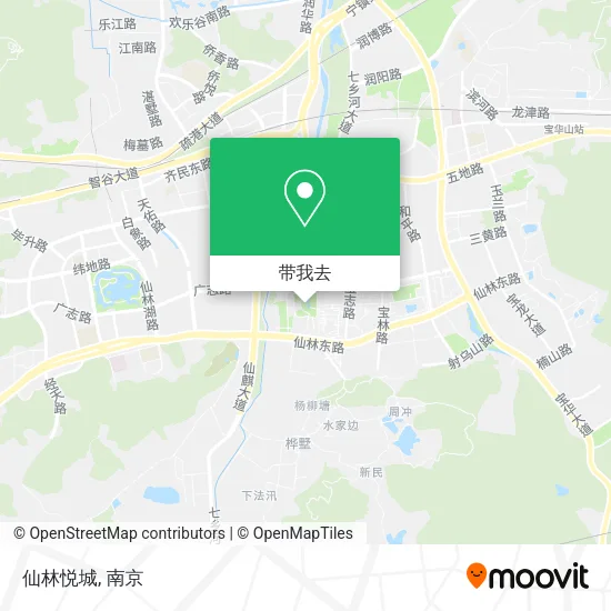 仙林悦城地图