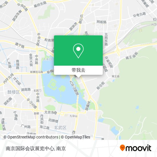 南京国际会议展览中心地图