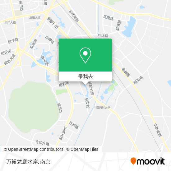 万裕龙庭水岸地图