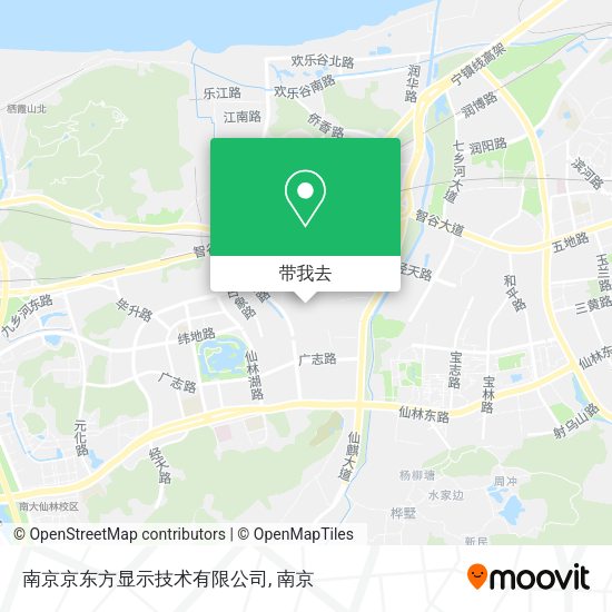 南京京东方显示技术有限公司地图