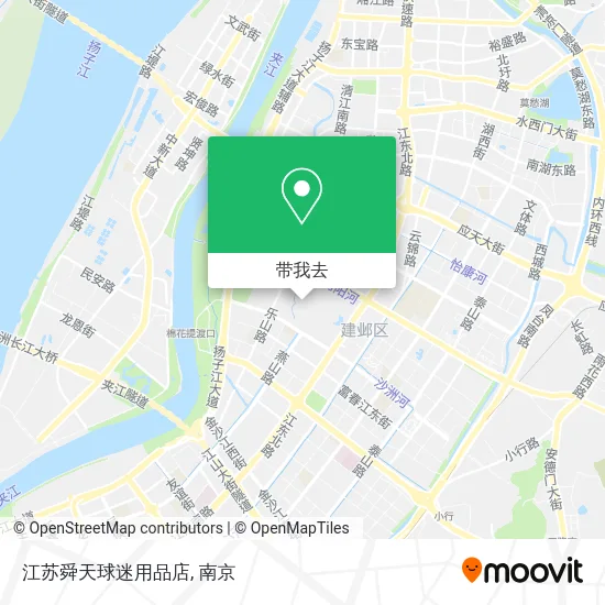 江苏舜天球迷用品店地图
