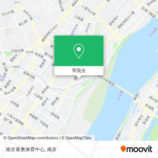 南京青奥体育中心地图