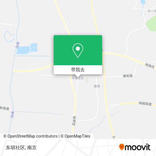 东胡社区地图