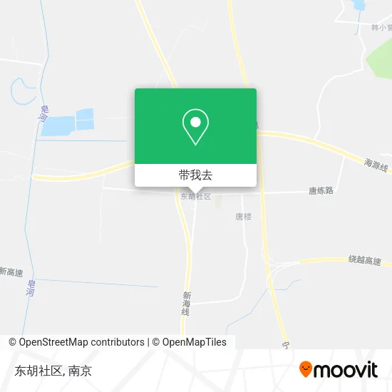 东胡社区地图