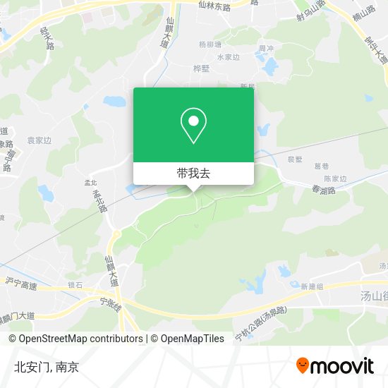 北安门地图
