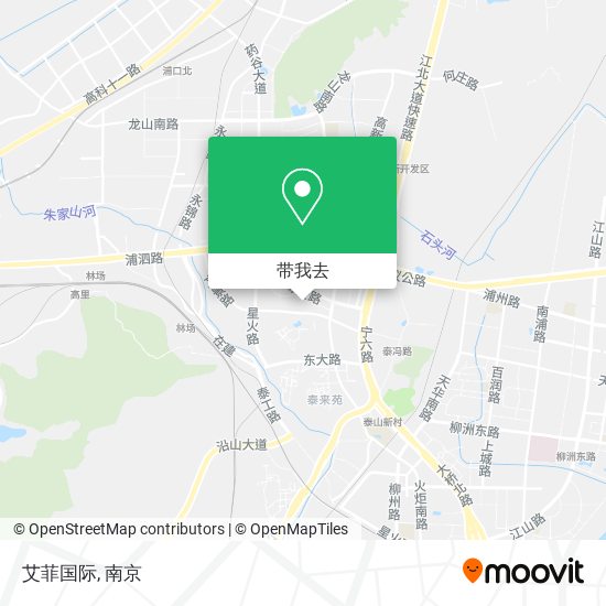 艾菲国际地图