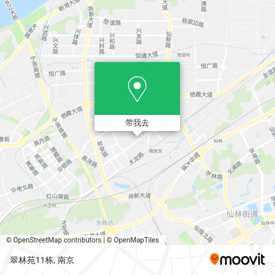 翠林苑11栋地图