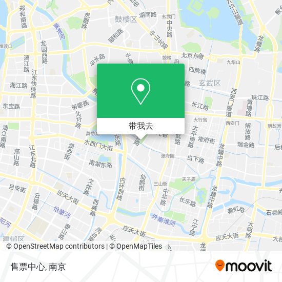 售票中心地图