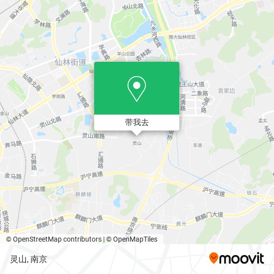 灵山地图