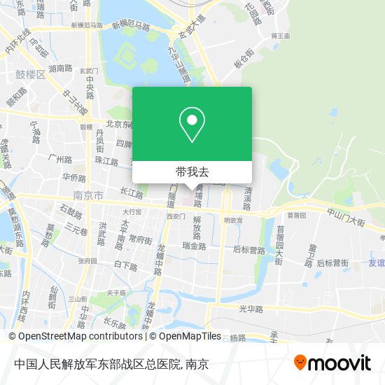 中国人民解放军东部战区总医院地图