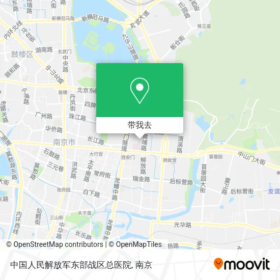 中国人民解放军东部战区总医院地图