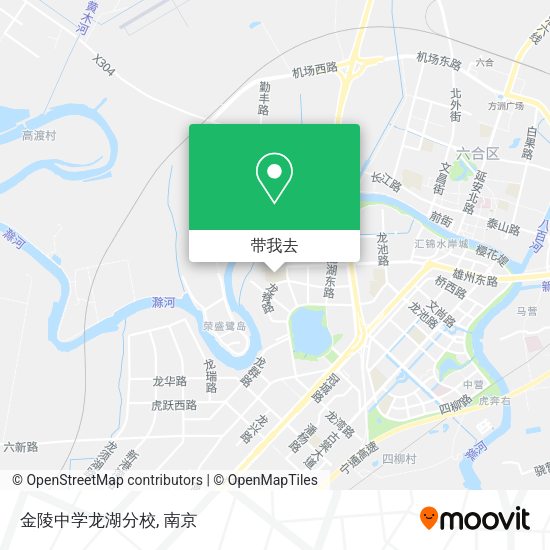 金陵中学龙湖分校地图