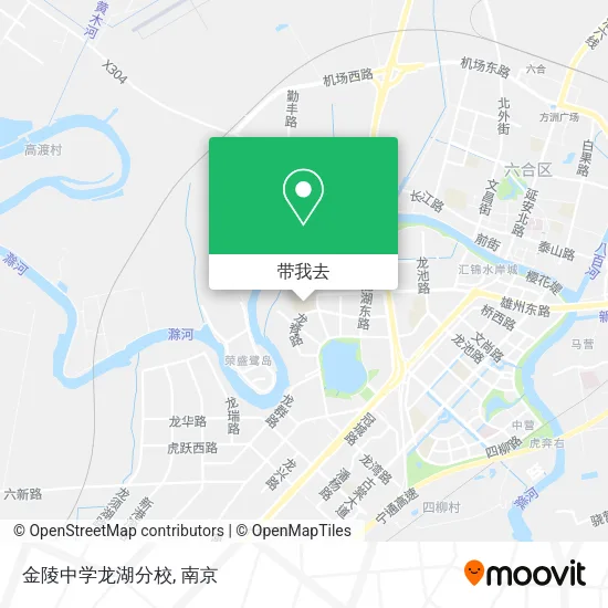 金陵中学龙湖分校地图