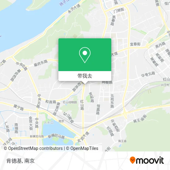 肯德基地图