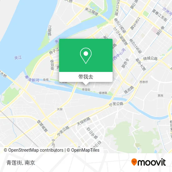 青莲街地图