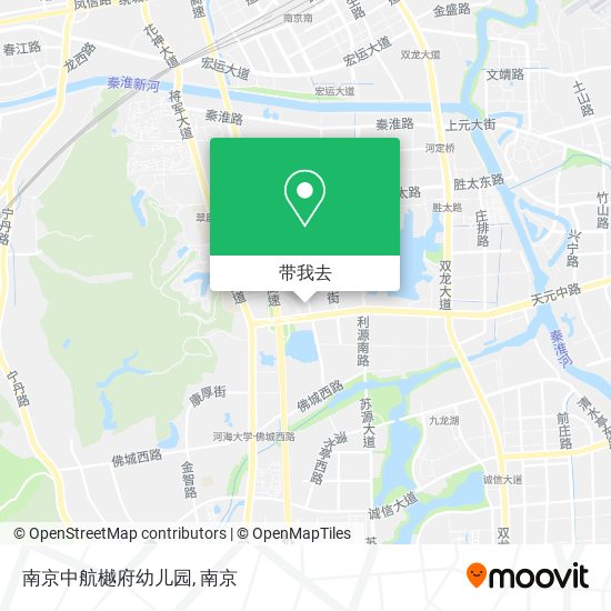 南京中航樾府幼儿园地图