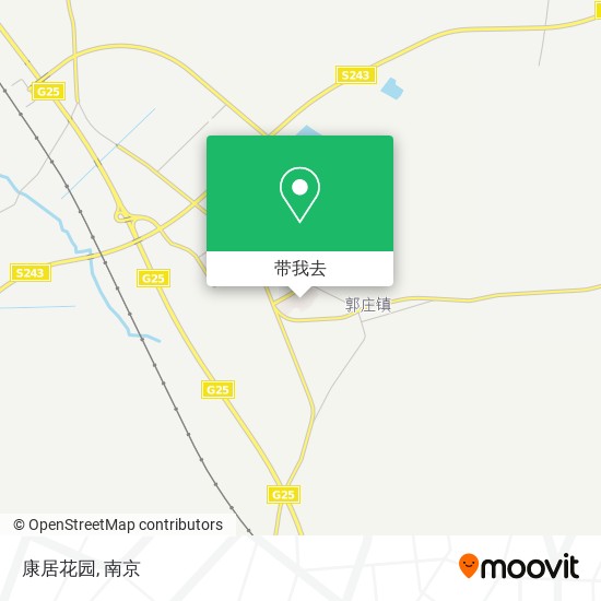 康居花园地图