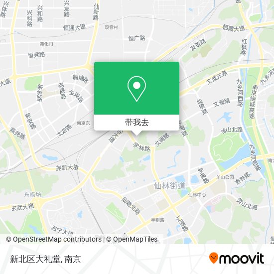新北区大礼堂地图