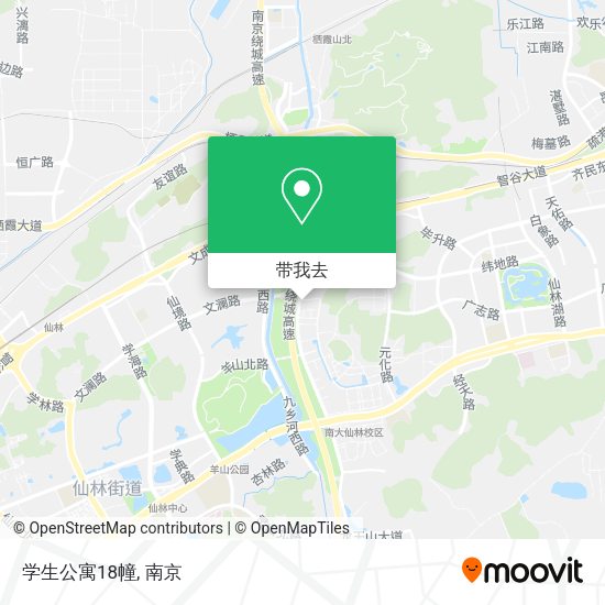 学生公寓18幢地图