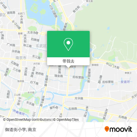 御道街小学地图