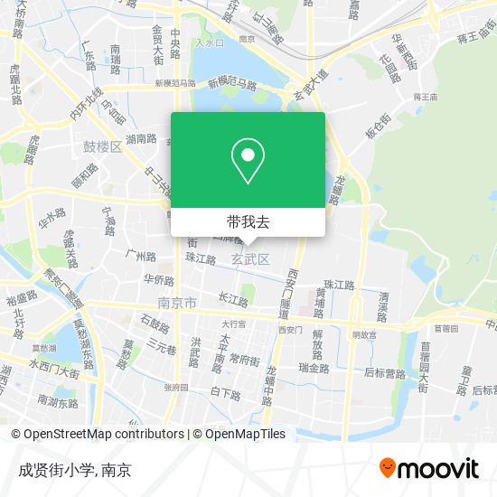 成贤街小学地图