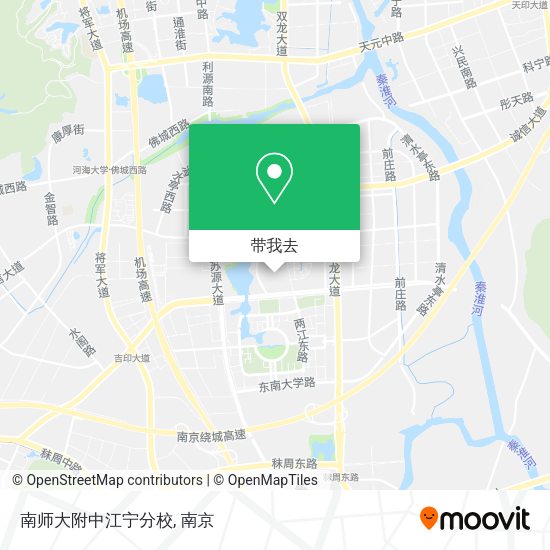 南师大附中江宁分校地图